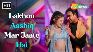 Lakhon Aashiq Mar Jaate Hai |Hogi Pyar Ki Jeet |Ajay Devgn, Neha |Abhijeet, Udit Narayan,Alka Yagnik