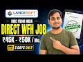 American Company Hiring From India Lancesoft Work From Home Jobs 2026