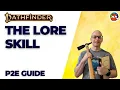 The Lore Skill Knowledge is Power in Pathfinder 2E
