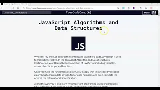 freecodecamp Javascript basics part 1