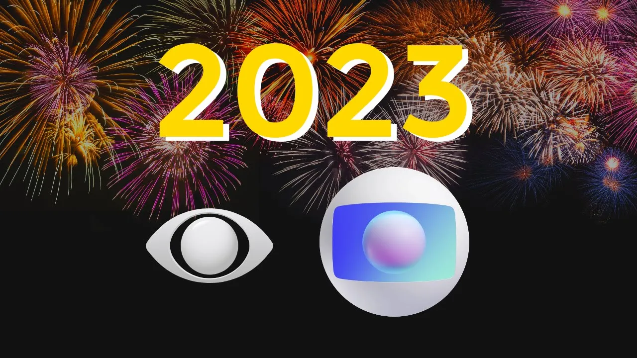 A Virada de 2023 na TV (Globo & Band)