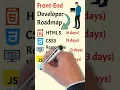 Front-End Developer Roadmap - From Novice to Front-End Expert