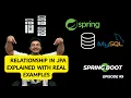Episode 9 Relationship in JPA - OneToOne Mapping Explained with Real Examples