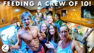 HOW DO WE FEED ‘EM ALL?! Provisioning & Cooking on a Yacht (Ep 245)