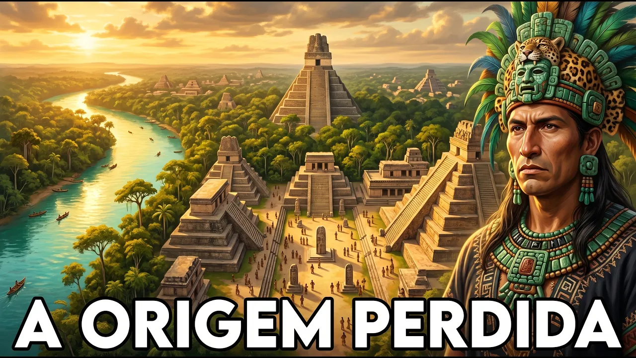 Os Maias: O Império Perdido na Selva que a História Esqueceu (Reconstrução IA)