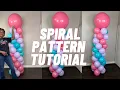 HOW TO BASIC SPIRAL BALLOON COLUMNS STEP BY STEP TUTORIAL Ana Luisa Review