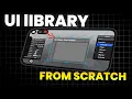 How to make roblox UI Library on mobile