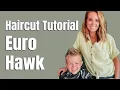 EASY to Cut Low Maintenance Boy s Eurohawk fohawk fauxhawk mohawk
