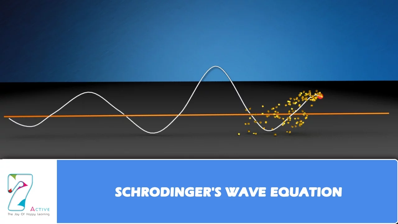 SCHRODINGER'S WAVE EQUATION