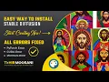 Fast Easy Way To Install The Latest Stable Diffusion All Errors Fixed