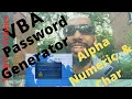 How To Generate A Password With Random Letters And Numbers In Excel
