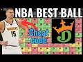 DraftKings Best Ball NBA Basketball Draft 2026 Underdog Alternative