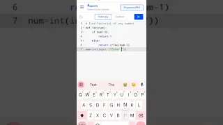 Python Tutorial Calculate Factorial of a Number Easy Python Programming