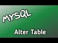 SQL Tutorial for Beginners - Alter Table Command