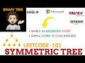 Symmetric Tree Leetcode - 101