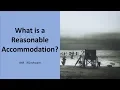 What is a Reasonable Accommodation