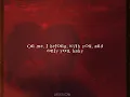 Download Lagu steve lacy-dark red (slowed+reverb) [lyric video]