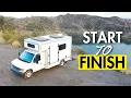 We Spent 6 Months Building a Uhaul Tiny Home with no experience