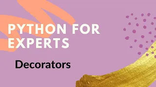 4 Decorators Python for Experts Code Initiatives