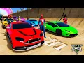 Download Lagu SPIDERMAN Epic Mega CITY RAMP Challenge for Cars Monster Truck! SuperHero Goku Venom Hulk– GTA 5