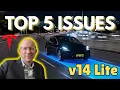 HW3 v14 Lite Top 5 Issues - Sudden Speed Surges are New