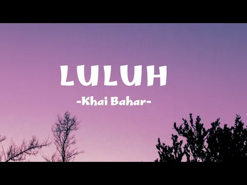 Download MP3 LULUH - KHAI BAHAR (LIRIK) aku tersungkur,Menunduk ,meraung