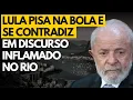 Lagu PASSOU VERGONHA: Lula contradiz sua própria afirmação ao tentar culpar empresários em discurso