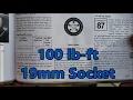 Jeep Cherokee Trailhawk CUV Owner s Manual Lug Nut Torque Specification