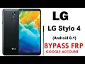 LG Stylo 4 FRP Google Account lock Bypass Android 8 1 0 MetroPCS Quick Method 100 Work
