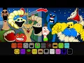Incredibox Sprunki Editon: HAMOOD HABIBI.EXE, HUNGRY WORM Phase 2 x Hungry Snake Hide\u0026Seek Siren Dog