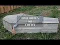 DIY Halloween Coffin Tutorial Reclaimed Wood