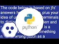 Capture output as a tty in python
