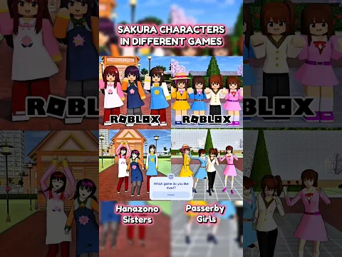 Different Game Universe ✨ Avatar Recreation 😍 #sakuraschoolsimulator #shorts #trending #viral #video