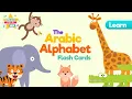 Learn Arabic Alphabet with Flash Cards Animals - Vocals only