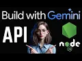 How to Use Gemini AI API with Node JS Javascript Latest Tutorial