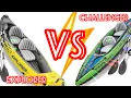 INTEX CHALLENGER AND EXPLORER K2 INFLATABLE KAYAK SETUP REVIEW USE Watch before buying