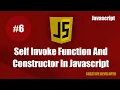 Self invoke function in javascript constructor in javascript Javascript Javascript Tutorial