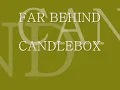 FAR BEHIND ~Candlebox~ (LYRICS VIDEO)