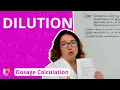 Dilution - Dosage Calculation for Nursing Students LevelUpRN