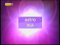 Lagu Astro Ria ident 2003-2006 - with announcement
