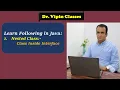 Java Nested Class Class Inside Interface in Java Inner Class in Java Dr Vipin Classes