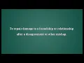 Mend fences Meaning