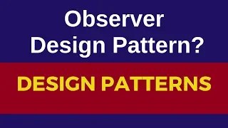 Observer design pattern real world example Observer pattern