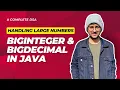 BigInteger BigDecimal - Handling Large Numbers in Java