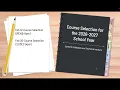 Grade 11-12 Course Selection Presentation 2026-27