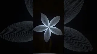 how to make flower using turtle in python