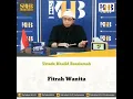 Lagu Fitrah wanita, Ustadz Khalid Basalamah