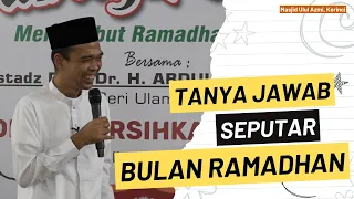 Download Tanya Jawab Seputar Bulan Ramadhan | Masjid Ulul Azmi, Kerinci | Ustadz Abdul Somad MP3