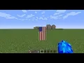 Minecraft Java Edition How to make an American Flag banner