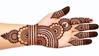 Beautiful easy fronthand mehndi design | simple mehndi designs | mehandi design | mehandi ka design 